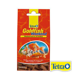 Tetra Goldfish Weekend Храна за златни рибки, предвидена да осигури хранителните им нужди за 5 дни